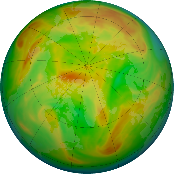 Arctic ozone map for 02 May 2008